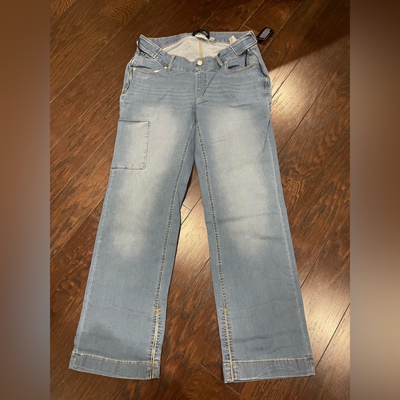 d&co Denim - D&Co Adaptive Stretch Leg/ Waist Split Bottom Fresh Style Women Size 14 NEW